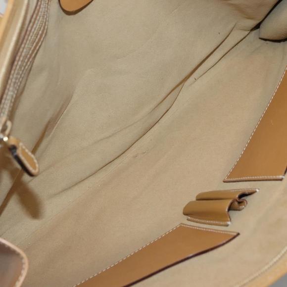 GUCCI GG Canvas Shoulder Bag Beige Gold Auth 129343 - Picture 16 of 16